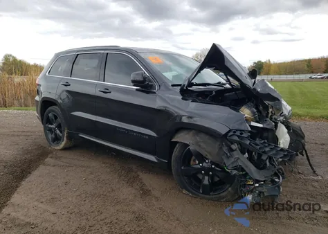 2016 Jeep Grand Cherokee Overland z USA, uszkodzony, nr VIN 1C4RJFCG0GC478332